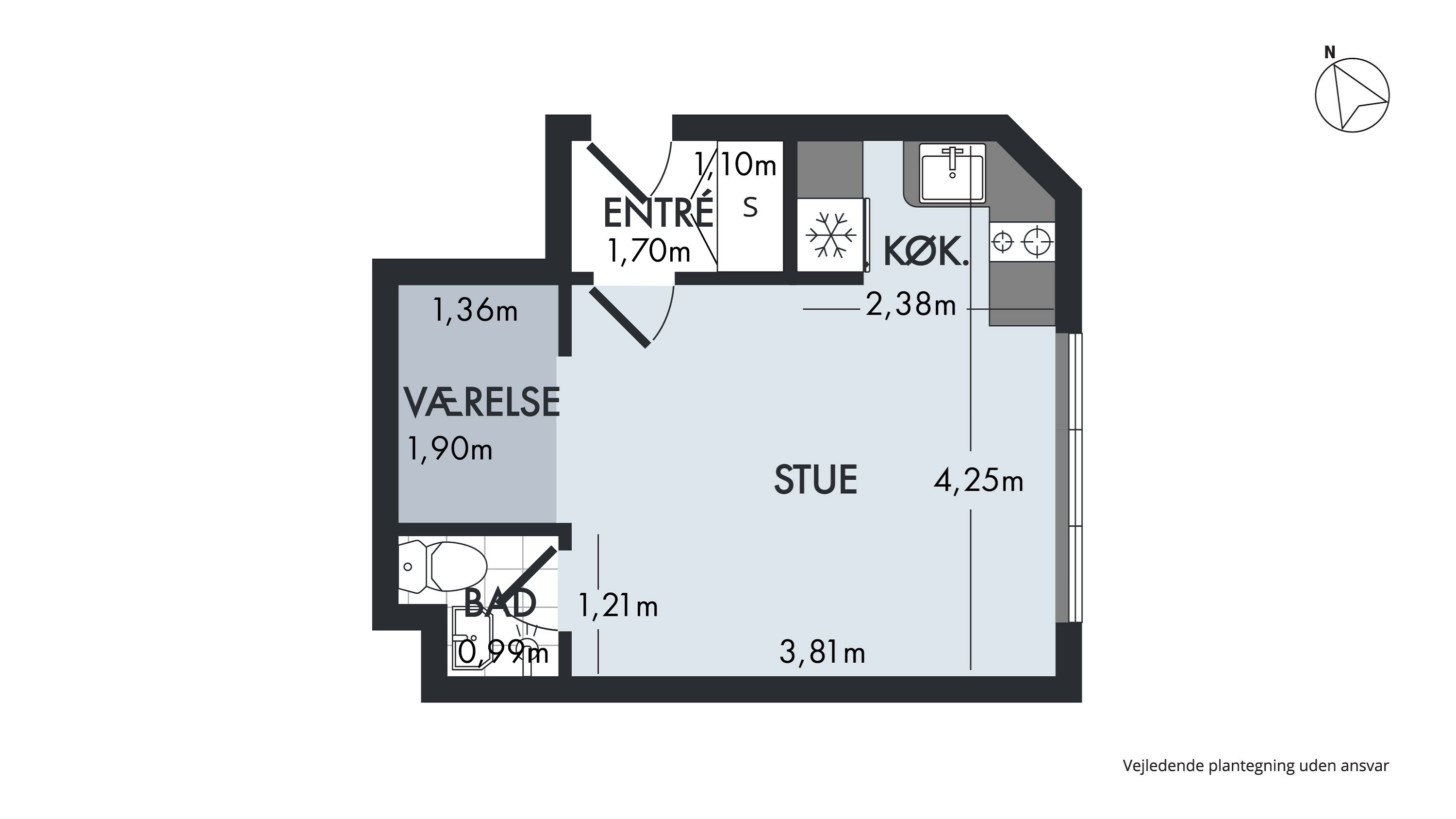 Tåsingegade 14, st.. 1., 8200 Aarhus N