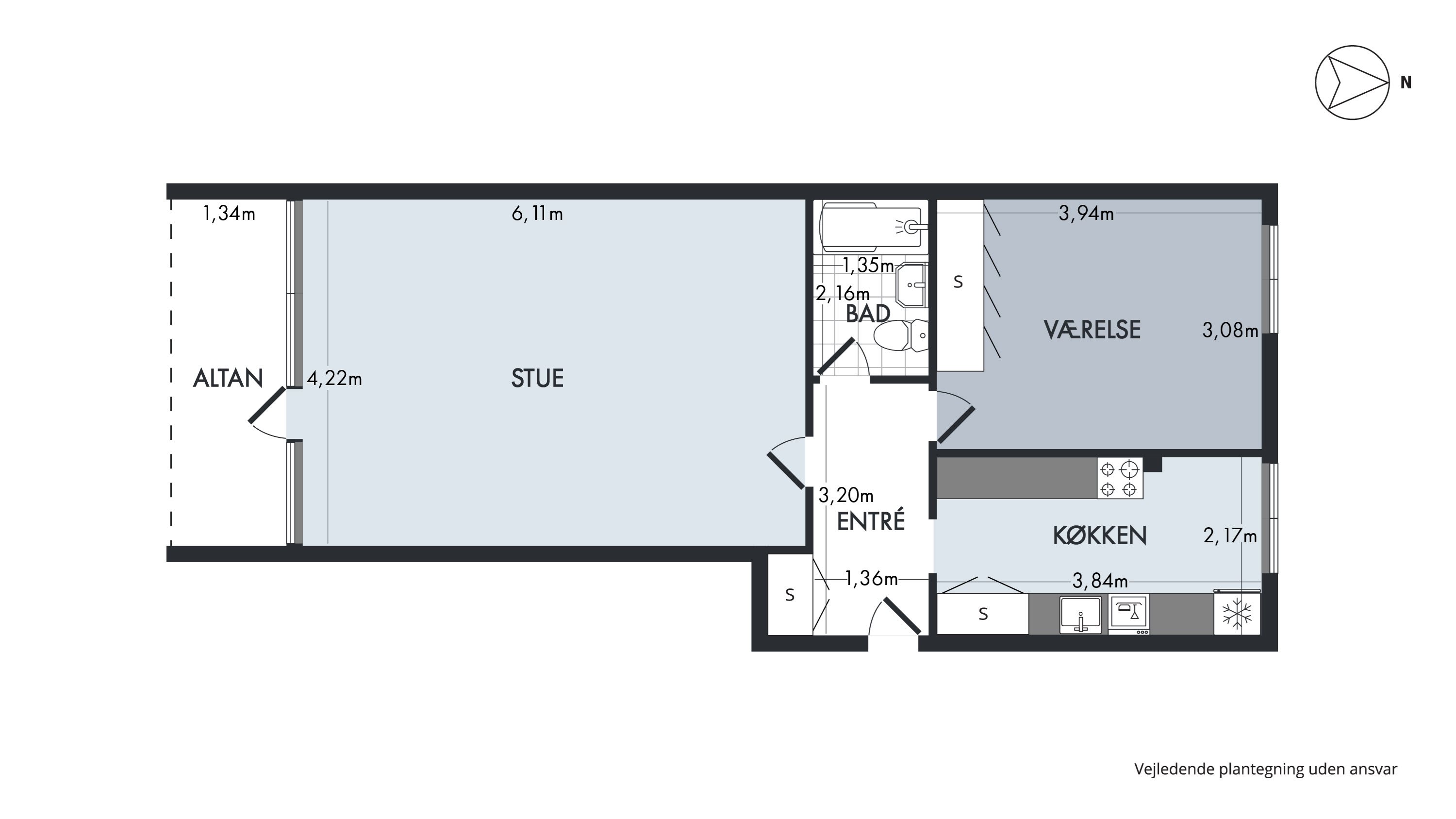 Brendstrupvej 51, 1. th., 8200 Aarhus N
