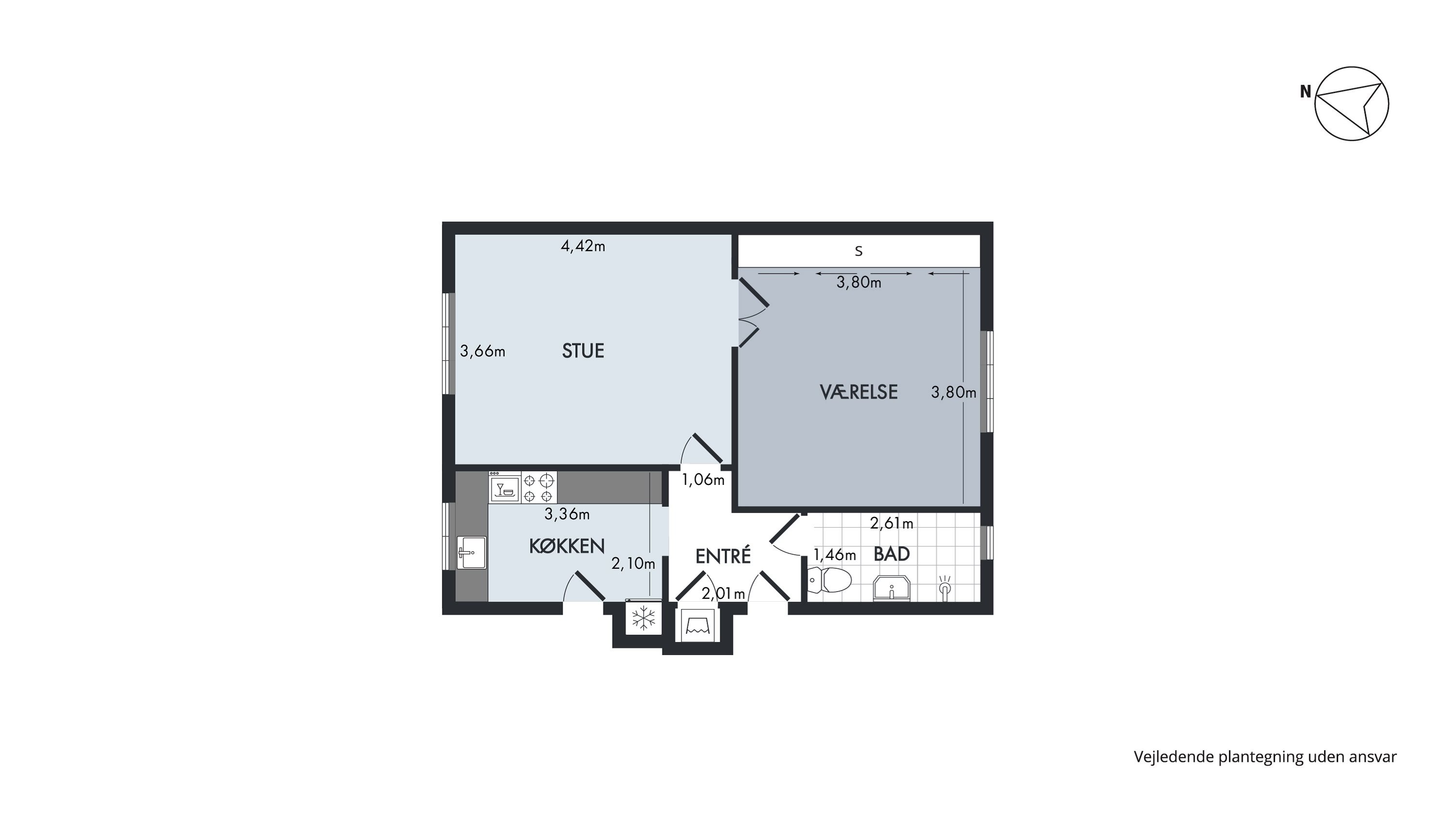 Karensmindevej 1, st.. th., 4300 Holbæk