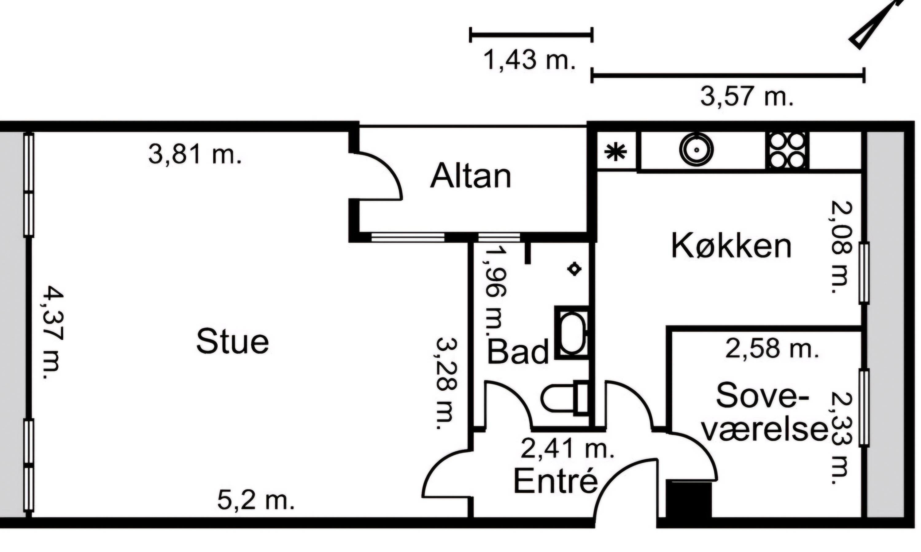Skanderborgvej 222, 2. th., 8260 Viby J