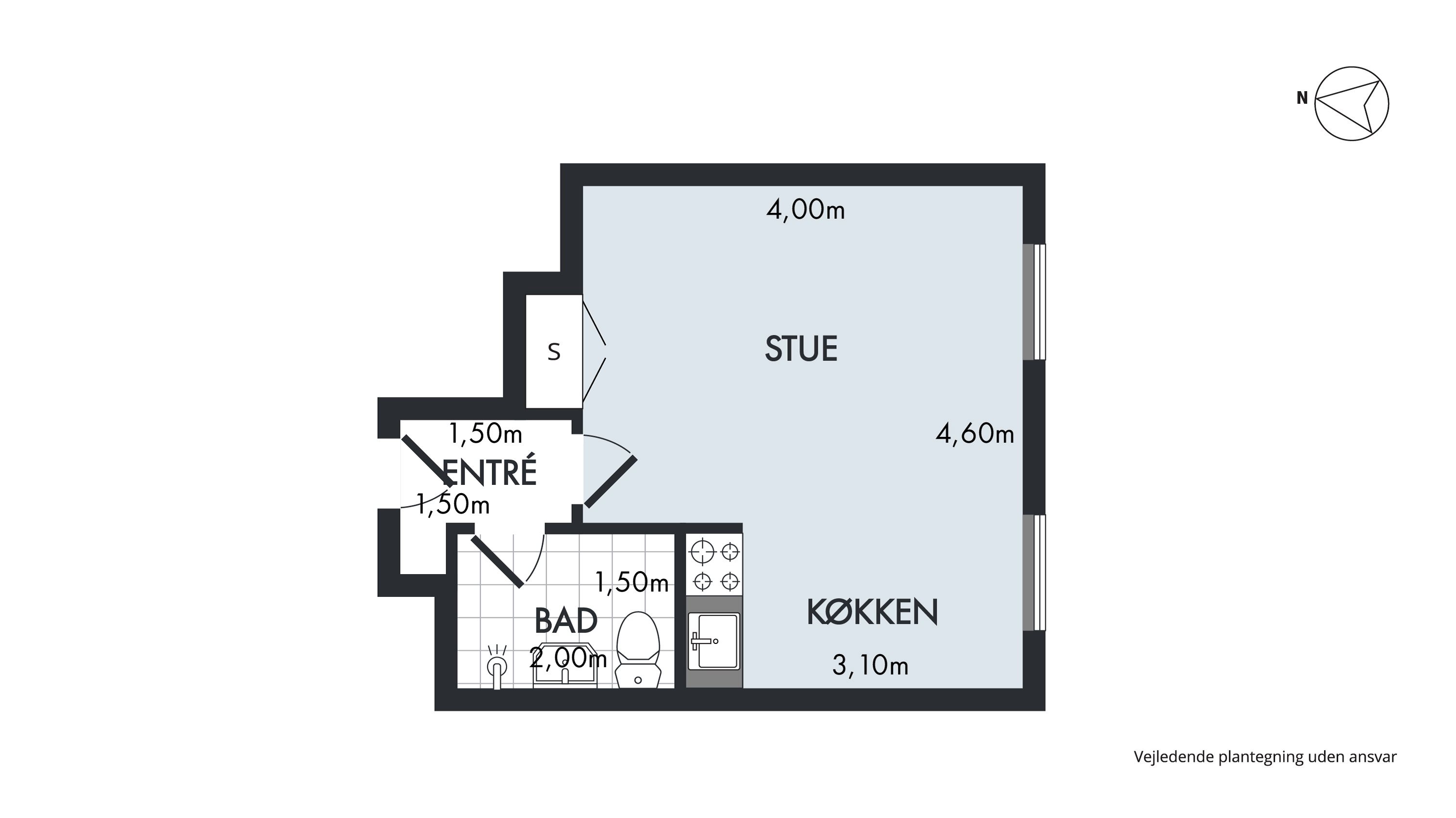 Parkvej 147, 1. mf., 2630 Taastrup